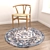 Round Rugs Set: Versatile and Realistic 3D model small image 6