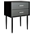 Sleek Storage Side Table 3D model small image 1