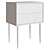 Sleek Storage Side Table 3D model small image 3