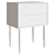 Sleek Storage Side Table 3D model small image 4