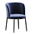 Elegant Filmore Dining Chair 3D model small image 5