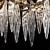 Autumn Elegance: Handmade Brass Art Chandelier 3D model small image 4