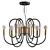 Modern Drolling Pendant Light 3D model small image 1