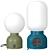 Plug Lamp: The Ultimate Desktop Lighting Solution 3D model small image 4