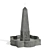 Campania Obelisk Fountain: Majestic Alpine Stone 3D model small image 6