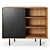 Elegant Fina Dresser - 118 cm 3D model small image 5