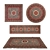 Versatile Rug Set: 8 High-quality Options 3D model small image 1