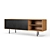 Fina 180 Sideboard by Gazzda: Sleek Design, Spacious Storage 3D model small image 1