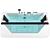 EAGO Whirlpool Bath: Relax and Revitalize 3D model small image 10