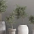 Elegant Indoor Plant Set 3D model small image 3