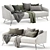 Twiggy Sofa: Modern Comfort at Home 3D model small image 3