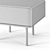 Sleek Fina Nightstand - Designed by Mustafa Kohadzic 3D model small image 8