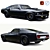 Vintage 1969 Ford Mustang 3D model small image 1