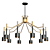 Ella 10Light: Effortlessly Elegant Suspension 3D model small image 1