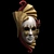  Venetian Masquerade Mask 3D model small image 3