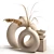 Chic Floral Vases: H&M HOME 3D model small image 1