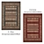 Title: Exquisite Collection of 6 Modern Rugs 3D model small image 4