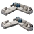 Arflex Rendezvous Sofa: Elegant and Comfortable 3D model small image 1