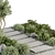 Urban Oasis Set 29.5 3D model small image 3