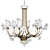 Elegant Orchidea 6-Light Chandelier 3D model small image 1