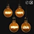 Title (English): Gauss LED Filament Ball Lamps

Title (Russian): Лампы Gauss LED с филамент 3D model small image 6