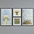 Modern Oil Painting Picture Frame Set 3D model small image 5