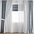 Polygonal Curtain Model 3D model small image 1