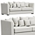 Elegant Neapol Sofa: Comfortable and Stylish 3D model small image 2