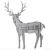 Parametric Plywood Deer 3D model small image 2