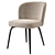 Elegant Eichholtz Halard Dining Chair 3D model small image 1