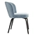 Elegant Eichholtz Halard Dining Chair 3D model small image 3