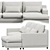 Transformable Sofa Darvin: Comfort and Versatility 3D model small image 5