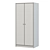 KLEPPSTAD 2-Door Wardrobe - Sleek and Functional 3D model small image 2