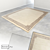 Modern Graphic Design Carpet 3D model small image 2