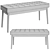 Modern Coron rendered Bench: Stylish and Functional 3D model small image 4