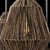 Big Rattan Lamp Barrel 3D model small image 5