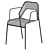 Mesh Armchair: Sleek and Stylish by Bludot 3D model small image 3