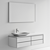 Modern Duravit XViu Vanity Set 3D model small image 5