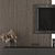 Rustic Blend Woodstone TV Wall 3D model small image 2