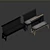 ErgoBack Bench 3D model small image 4