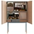 Sleek Basjoo Bar Cabinet: Modern Design for 21st Century 3D model small image 1