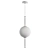 Sleek VOKE Pendant Lamp 3D model small image 5