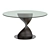 Elegant Porada Elika Dining Table 3D model small image 1