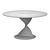 Elegant Porada Elika Dining Table 3D model small image 2