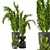 Greenery in Bau Pot: Set 105 3D model small image 1