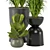 Greenery in Bau Pot: Set 105 3D model small image 3