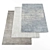 Modern Rugs Set: 5 Texture Pack 3D model small image 1