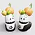 Spooky Wobi Halloween Figurine 3D model small image 4