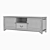 Elegant Olivia TV Console 3D model small image 5