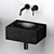 Lusso Luxury Living Bathroom Sinks 3D model small image 4